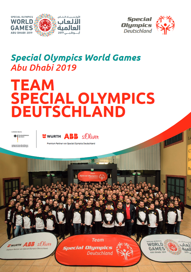 Delegationsbuch des Team Special Olympics Deutschland 2019
